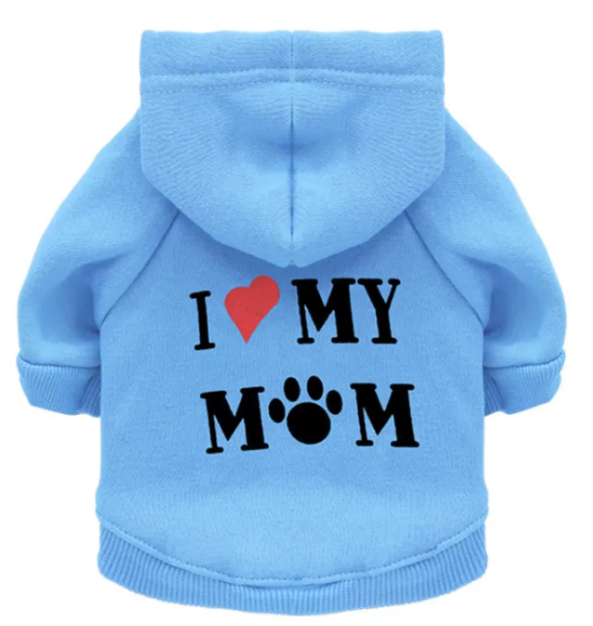 Paw Mummy Fleece Dog Sweater – Warm & Cozy Dog Outfit for All Seasons