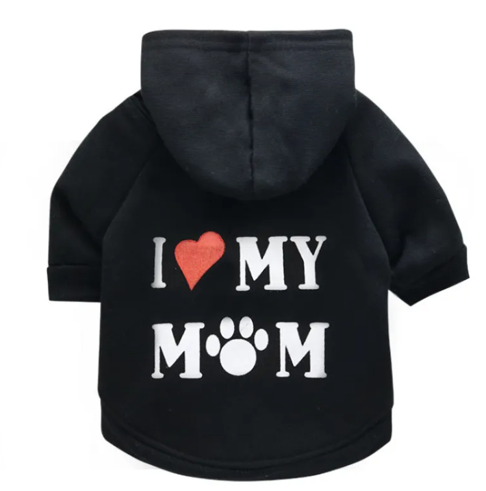 Dog sweater color options