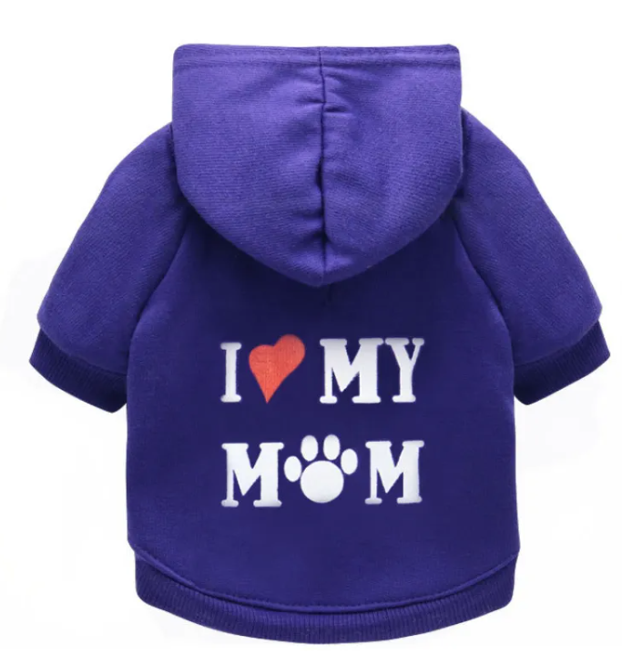 Paw Mummy Fleece Dog Sweater – Warm & Cozy Dog Outfit for All Seasons