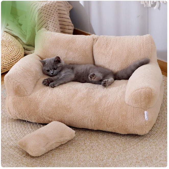 PawHaven Plush Pet Bed size comparison